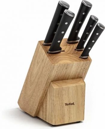 Набір ножів TEFAL Ice Force, 5пр., з дерев'яною колодкою (K232S574) Купить набор кухонных ножей Набір ножів TEFAL Ice Force, 5пр., з дерев'яною колодкою (K232S574) | Фото 9