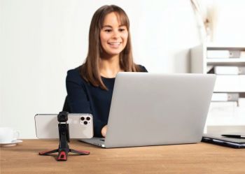 Штатив для смартфонів HAMA Pocket II Rota чорний (00004649) | Фото 15