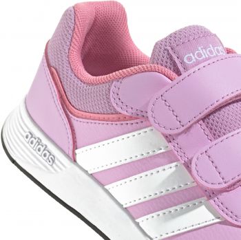 Кросівки для дівчаток Adidas Tensaur Switch Cf C JI1053 34 (2 UK) рожеві (4067904298328) | Фото 7