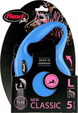 Повідець-рулетка Flexi Classic L до 50 кг 5 м синій (4000498032312) Повідець-рулетка Flexi Classic L до 50 кг 5 м синій (4000498032312) | Фото 5