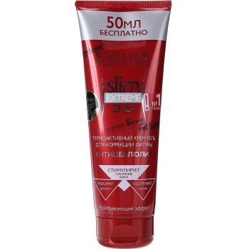 Eveline Cosmetics Термоактивний крем д/корекц.фігури Slim Extrem, 250 мл (5907609316387) | Фото 1