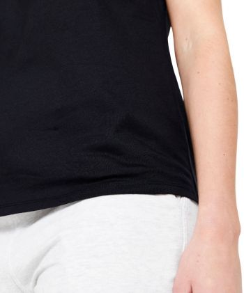 Футболка жіноча для фітнесу Domyos 500 8736397 3XL чорна (4527577_Domyos) | Фото 3