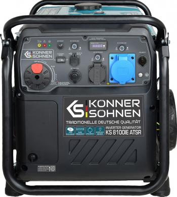 Генератор бензиновий Konner&Sohnen KS 8100iE ATSR, 230В, 8.5кВт (KS8100IEATSR) Купить генератор Генератор бензиновий Konner&Sohnen KS 8100iE ATSR, 230В, 8.5кВт (KS8100IEATSR) | Фото 3