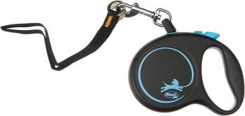 Повідець-рулетка Flexi Black Design XS до 8 кг 3 м блакитний (4000498033234) | Фото 5
