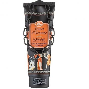 Купить гель и скраб для тела Крем-гель для душу Tesori d`Oriente Квітка лотоса та олія ши 250мл (8008970000855) | Фото 3