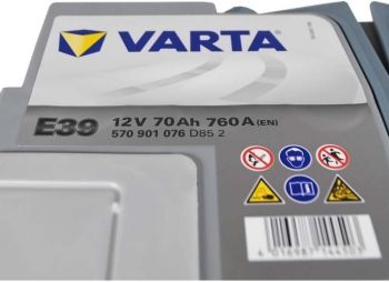 Автомобільний акумулятор Varta 70Ah-12v Start-Stop Plus AGM, R+, EN760 (5237301330) | Фото 2