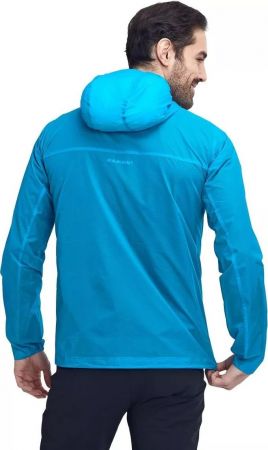 Куртка для туризму Mammut (1012-00110) Convey WB Hooded Jacket Men 2021 gentian S блакитний | Фото 6