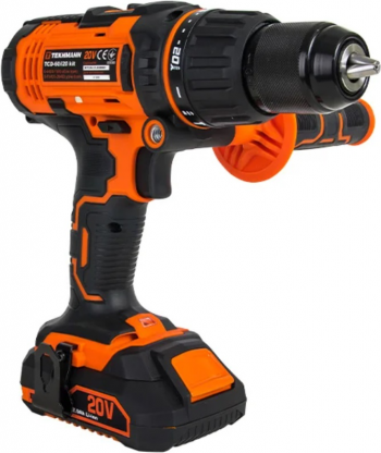 Шуруповерт-дриль акумуляторний Tekhmann TCD-60/i20 kit 20В 1x2А год (848394) | Фото 6