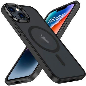 Чохол 2Е Basic для APPLE iPhone 15, Soft Touch MagSafe Cover, Black (2E-IPH-15-OCLS-BK) | Фото 1