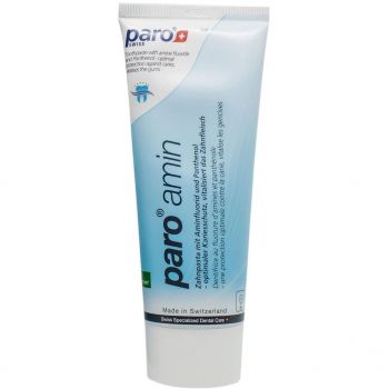 Зубна паста Paro AMIN з амінофторидом 1250 ppm 75 мл (7610458026687) | Фото 1