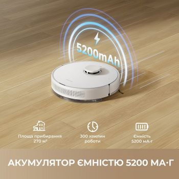 Робот-пилосос Dreame Bot F10 White RLF11SA Робот-пилосос Dreame Bot F10 White RLF11SA | Фото 6