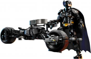 Конструктор LEGO Batman Фігурка Бетмена для складання та бетцикл (76273) Купить конструктор Конструктор LEGO Batman Фігурка Бетмена для складання та бетцикл (76273) | Фото 3