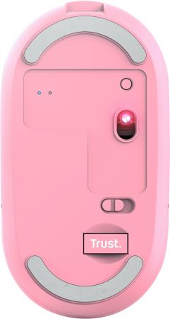 Миша TRUST Puck Rechargeable Ultra-Thin BT WL Silent Pink (24125_TRUST) Миша TRUST Puck Rechargeable Ultra-Thin BT WL Silent Pink (24125_TRUST) | Фото 6