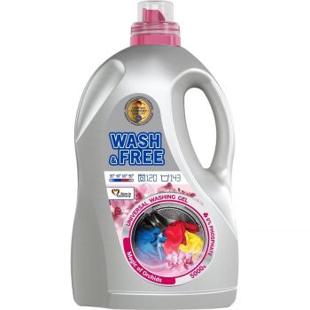 Універсальний гель для прання Wash&Free Магія орхідей 5000г (4823128005230) | Фото 1