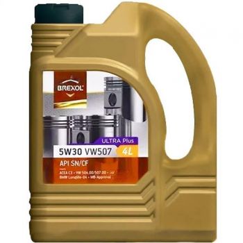 Олива моторна Brexol Ultra Plus 5W30 SN VW 504/507, 4л (48391051000) | Фото 1