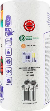 Паперові рушники Диво Premio Menu 2 шари 2шт (4820003838488) | Фото 4