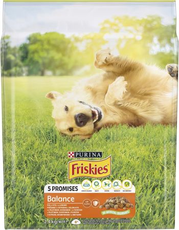 Сухий корм для дорослих собак FRISKIES Balance з куркою, яловичиною та овочами 2.4 кг (7613034232168) Сухий корм для дорослих собак FRISKIES Balance з куркою, яловичиною та овочами 2.4 кг (7613034232168) | Фото 2