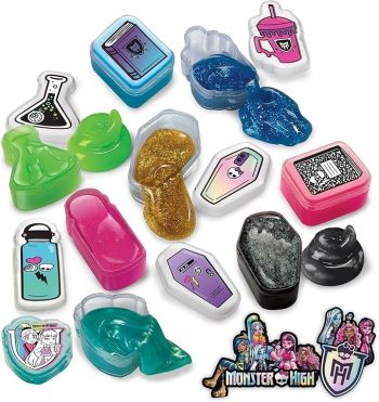 Слайм Cra-Z-Art Monster High Ghoul School Mini Mania, набір 10од (72227CRA) | Фото 7