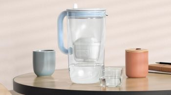 Фільтр-глечик BRITA Glass Jug One, скляний, 2.5л, синій (1050452) | Фото 3