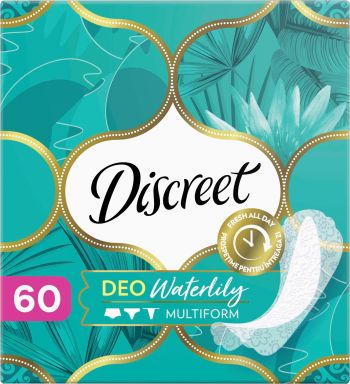 Купить средство женской гигиены Прокладки щоденні DISCREET Deo Water Lily 60 шт | Фото 2