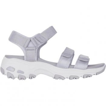 Сандалі жіночі Skechers D'lites - Fresh Catch 31514 GRY 38 (8 US) сірі | Фото 1