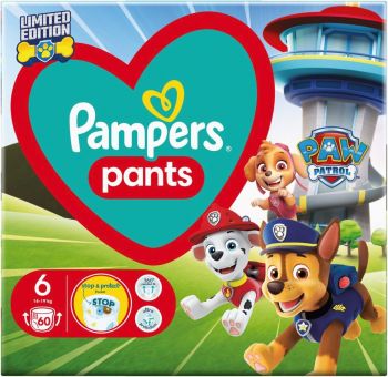 Підгузки-трусики PAMPERS Paw Patrol Extra Large 14-19кг 60 шт (8006540863657) | Фото 3