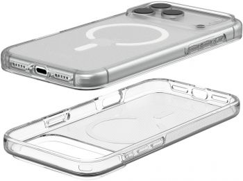 Чохол UAG для iPhone 17 Pro Max Scout Clear MagSafe Ice/White (114557114341) | Фото 9