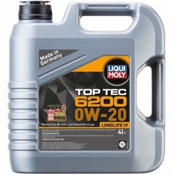 Олива моторна LIQUI MOLY Top Tec 6200 0W-20 4л. (4100420207884) | Фото 1