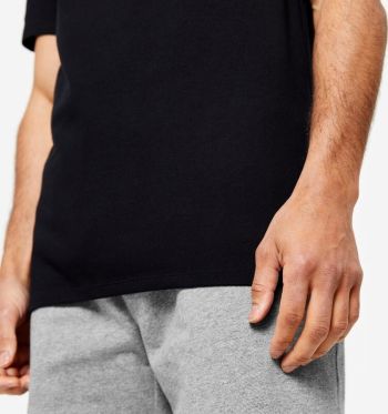 Футболка чоловіча спортивна Domyos 8543994 3XL чорна (2695425_Domyos) Футболка чоловіча спортивна Domyos 8543994 3XL чорна (2695425_Domyos) | Фото 2