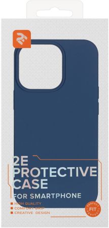 2Е Basic для APPLE iPhone 14 Pro Liquid Silicone Cobalt Blue (2E-IPH-14PR-OCLS-CB) | Фото 3