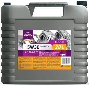 Олива моторна Brexol Truck PowerTECH 5W30 CK-4/CJ-4/DPF E6, 20л (48021143810) | Фото 1