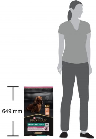 Сухий корм собак дрібних порід із чутливою шкірою Purina Pro Plan Adult з лососем та рисом, 7 кг (7613035123441) | Фото 8