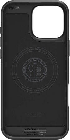 Чохол Spigen для APPLE iPhone 16 Pro Max, Core Armor MagFit, Matte Black (ACS08024) Чохол Spigen для APPLE iPhone 16 Pro Max, Core Armor MagFit, Matte Black (ACS08024) | Фото 6