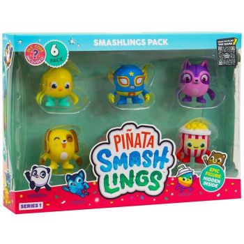 Набір фігурок Pinata Smashlings - ЗАБАВНІ ГЕРОЇ (6 фігурок, в ас.) (SL2055) | Фото 1