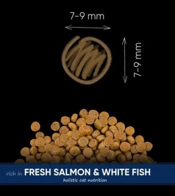 Сухий корм для довгошерстих кішок Savory зі свіжим лососем та білою рибою 2кг(4820232630020) Сухий корм для довгошерстих кішок Savory зі свіжим лососем та білою рибою 2кг(4820232630020) | Фото 5