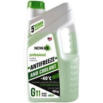 Антифриз Nowax G11 Зелений 10кг (NX10003) | Фото 1