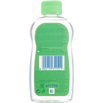 Johnson’s baby Детское масло с алоэ, 200 мл (8002110311511) Johnson’s baby Детское масло с алоэ, 200 мл (8002110311511) | Фото 2