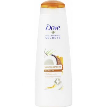 Шампунь DOVE Nourishing secrets Відновлення з куркумою та кокосовим маслом 400мл (8710447304068) | Фото 1