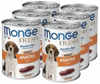 Monge Dog Fresh зі свіжою качкою 400 г (8009470014564) Monge Dog Fresh зі свіжою качкою 400 г (8009470014564) | Фото 2