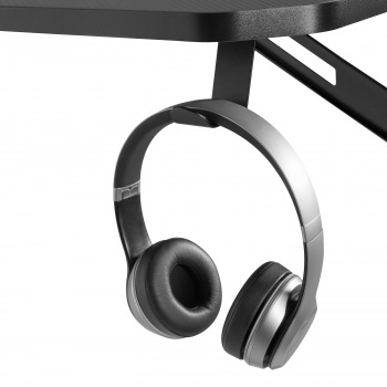 Купить компьютерный и офисный стол Стіл 2E GAMING OTOROSHI Black (2E-GT-OTO-BK) | Фото 8