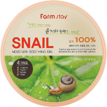 Гель для тіла FarmStay Snail Moisture Soothing Gel з муцином равлика 300 мл (8809809800253) Гель для тіла FarmStay Snail Moisture Soothing Gel з муцином равлика 300 мл (8809809800253) | Фото 1
