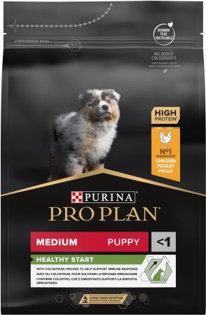 Сухий корм цуценят середніх порід Purina Pro Plan Dog Medium Puppy OptiStart з куркою, 3 кг(7613035114869) Сухий корм цуценят середніх порід Purina Pro Plan Dog Medium Puppy OptiStart з куркою, 3 кг(7613035114869) | Фото 2