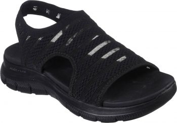Сандалі жіночі Skechers Flex Appeal 4.0 119479 BBK 40 (10 US) чорні | Фото 4