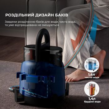 Миючий пилосос Deerma Suction Vacuum Cleaner DEM-BY200 | Фото 6