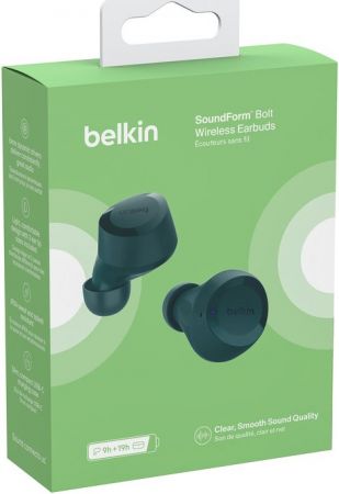 Навушники BELKIN Soundform Bolt True Wireless Teal (AUC009btTE) | Фото 7