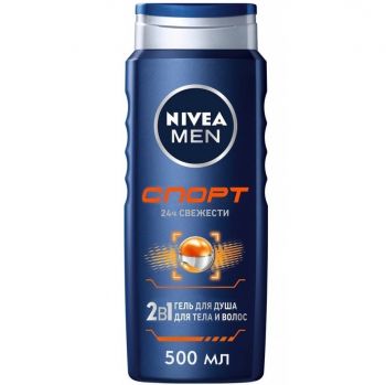 NIVEA Men Спорт з ароматом лайма 500 мл (4006000010151) | Фото 1