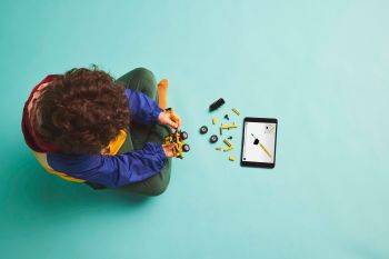 Купить конструктор Конструктор LEGO Technic Екскаватор-навантажувач (42197) | Фото 8