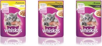 WHISKAS домашня птиця в соусі 85г (5900951302015) | Фото 2