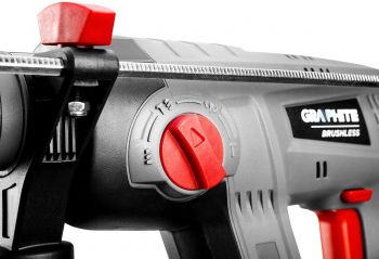 Перфоратор акумуляторний GRAPHITE Energy+ SDS-plus 18В (без АКБ та ЗП), (58G027) | Фото 5