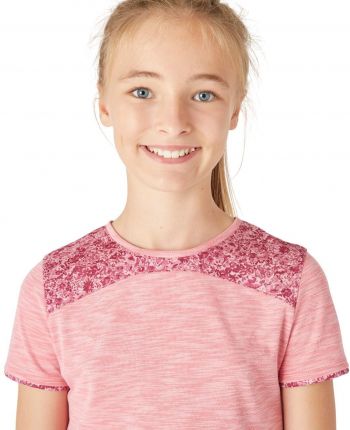 Футболка для дівчаток Domyos 500 2 в 1 8669235 8-9 р (131-140 см) рожева (4425702_Domyos) | Фото 4